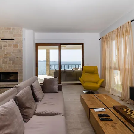 Villa Luxury Beachfront In Kozino, Zadar With Stunning Sea Views