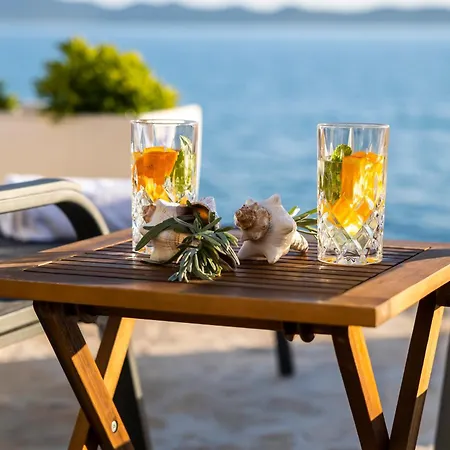 Villa Luxury Beachfront In Kozino, Zadar With Stunning Sea Views