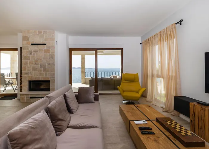 Villa Luxury Beachfront In Kozino, Zadar With Stunning Sea Views