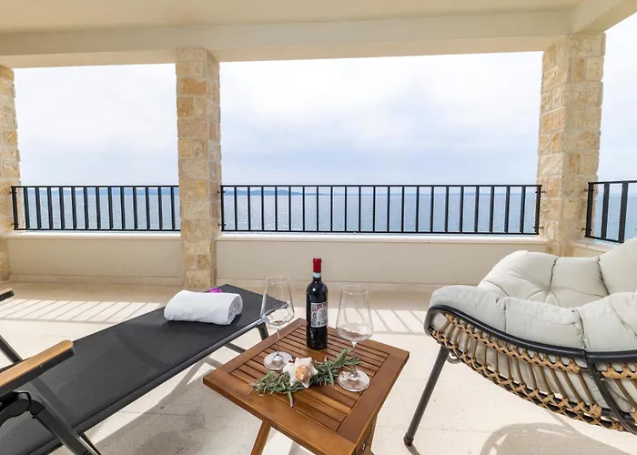 Vila Luxury Beachfront In Kozino, Zadar With Stunning Sea Views *