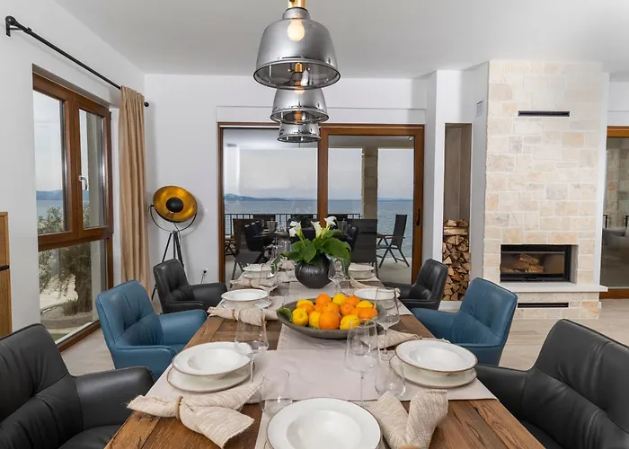 Luxury Beachfront In Kozino, Zadar With Stunning Sea Views