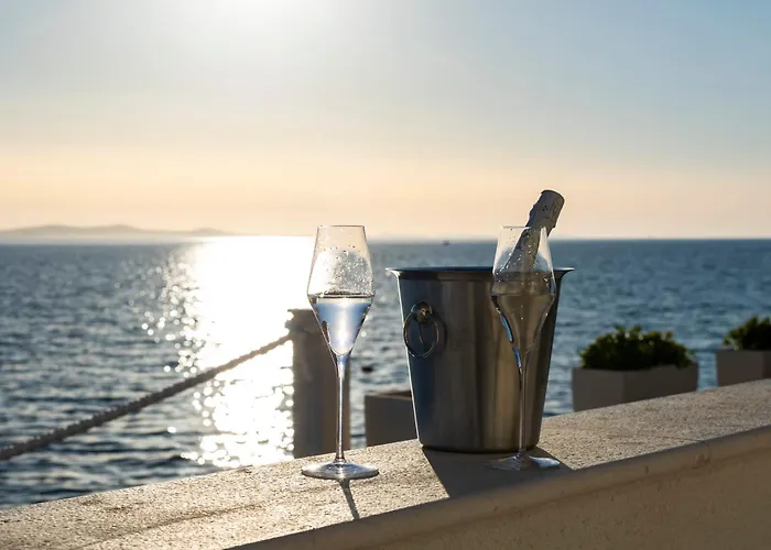 Luxury Beachfront In Kozino, Zadar With Stunning Sea Views