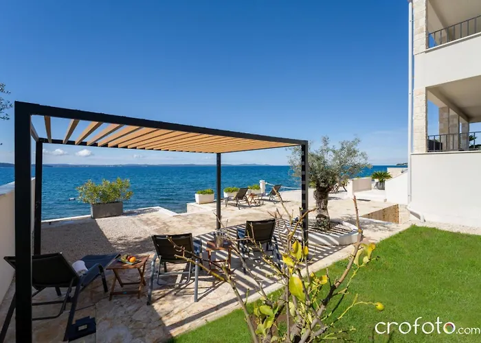 Luxury Beachfront In Kozino, Zadar With Stunning Sea Views Villa Kožino