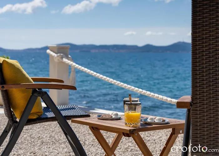 Luxury Beachfront In Kozino, Zadar With Stunning Sea Views Villa Kožino
