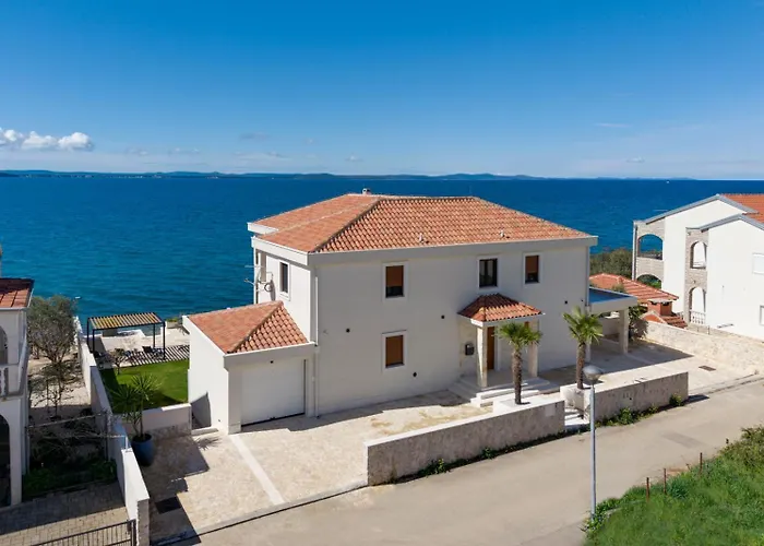 Villa Luxury Beachfront In Kozino, Zadar With Stunning Sea Views *
