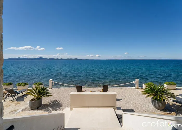 Luxury Beachfront In Kozino, Zadar With Stunning Sea Views * Kožino