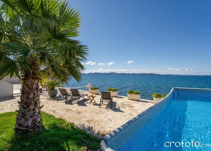 Luxury Beachfront In Kozino, Zadar With Stunning Sea Views Villa